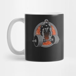 Gorilla Lifting Color Mug